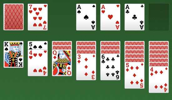 Pasziánsz (1 lap)